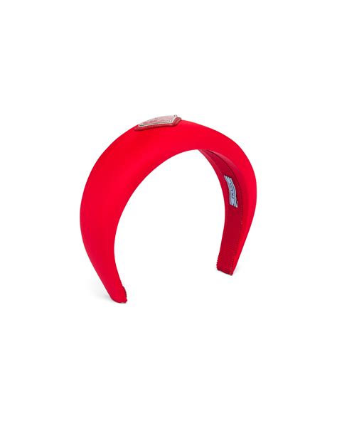 prada red headband